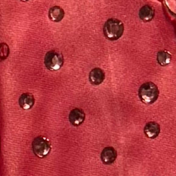 Prom Gown - Pink Full Length Lace-up back with Crystal bling worn once - Picture 13 of 13